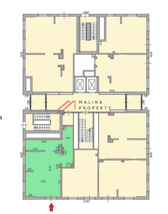 Аренда торгового помещения на Академика Павлова 