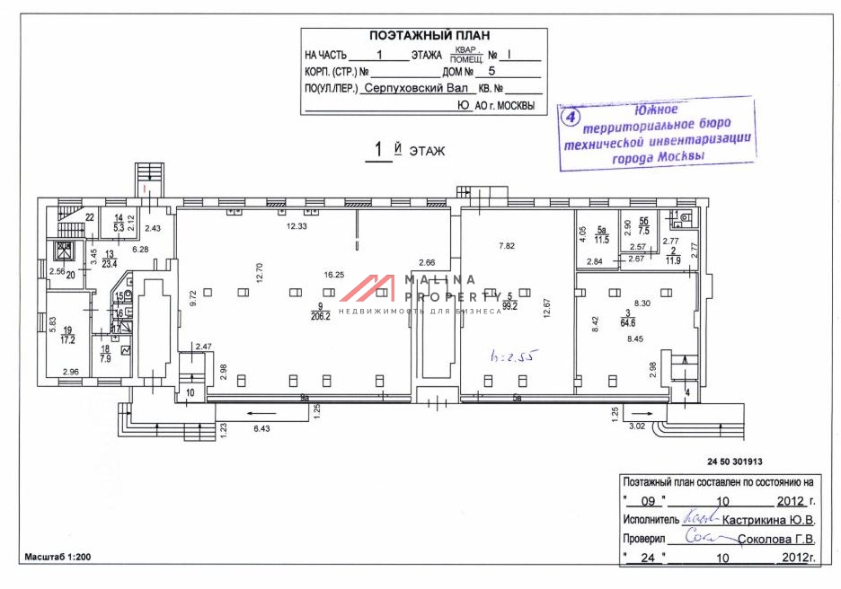 Аренда торгового помещения на Серпуховском Валу