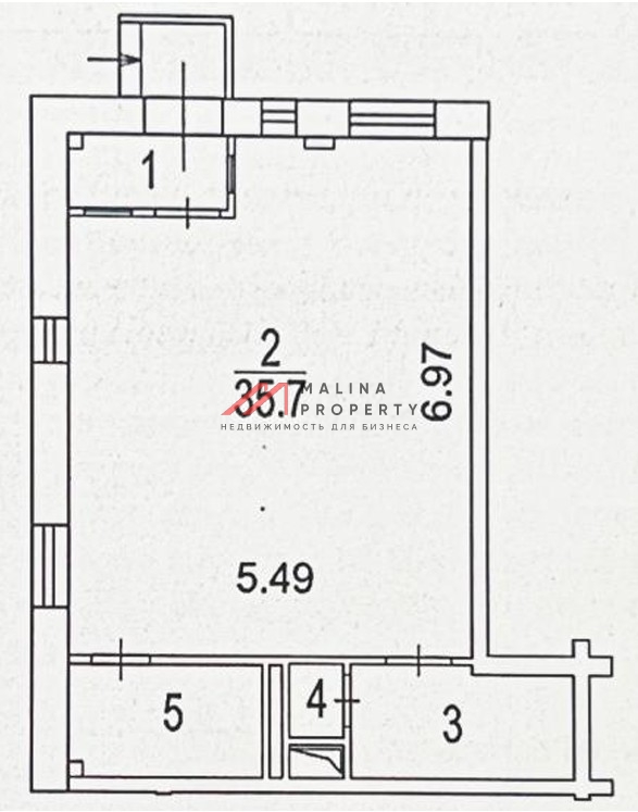 Продажа торгового помещения с аптекой Вита