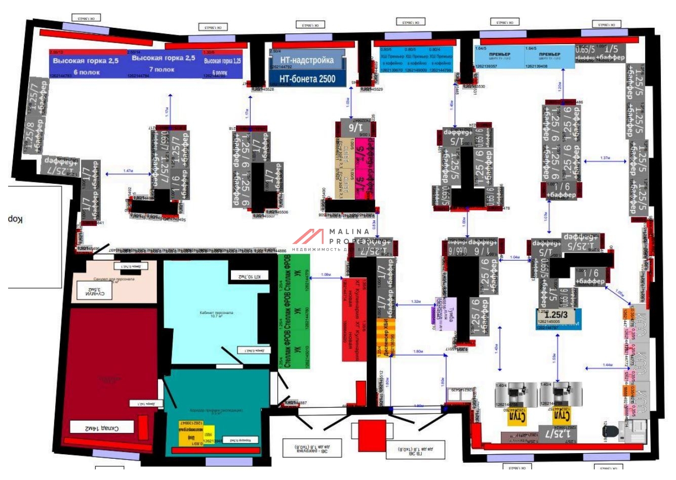 Продажа торгового помещения с магазином Магнит