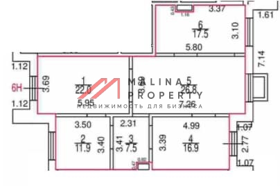 Аренда торгового помещения в ЖК "Ватутинки Парк"