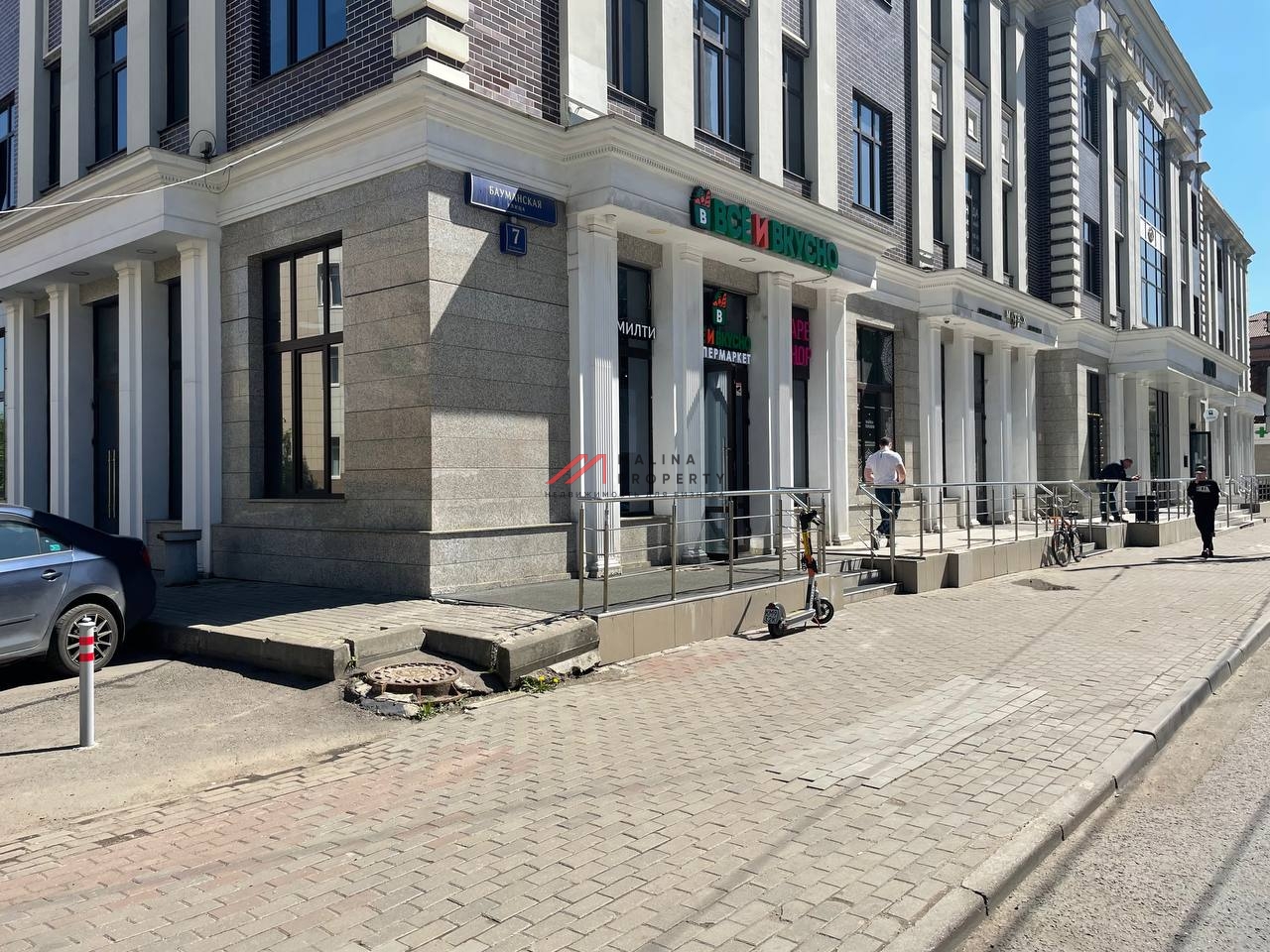 Продажа торгового помещения с арендатором на Бауманской