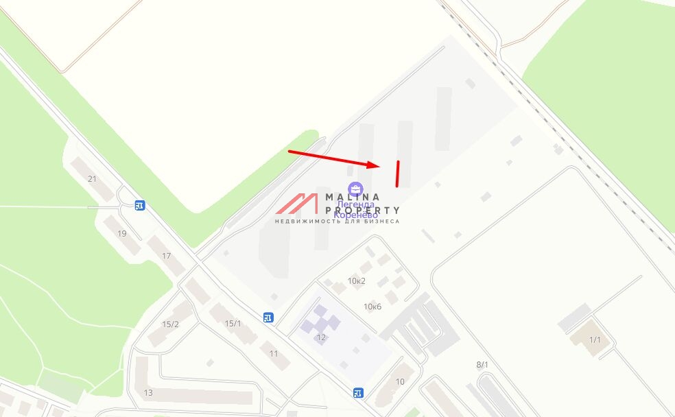 Продажа торгового помещения в ЖК Легенда Коренево