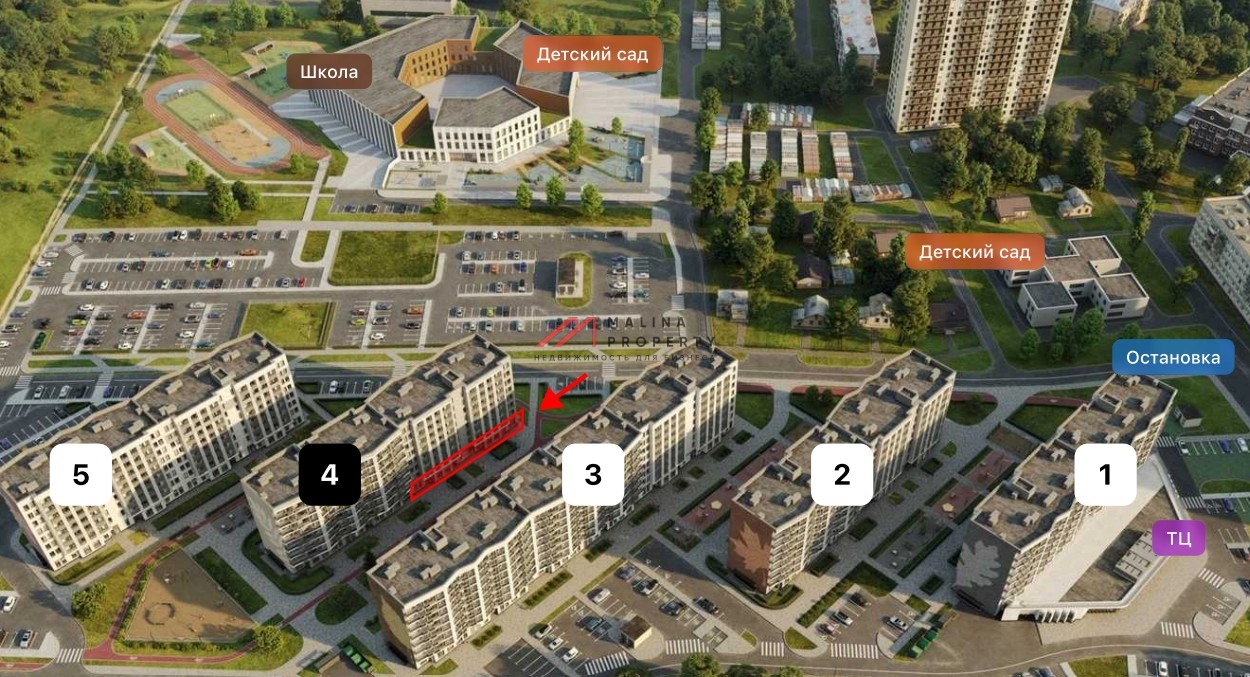 Продажа торгового помещения в ЖК Легенда Коренево