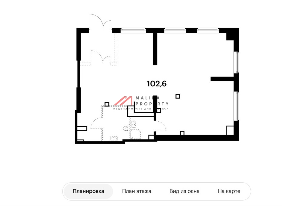 Аренда углового торгового помещения в ЖК «Красноказарменная 15»