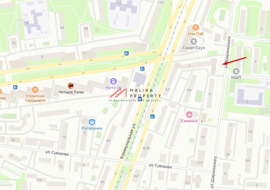 Продажа торгового помещения с арендатором Винлаб