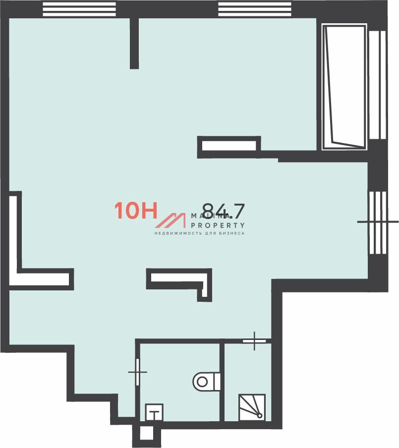 Продажа с арендатором "Красное и Белое" в новом доме 