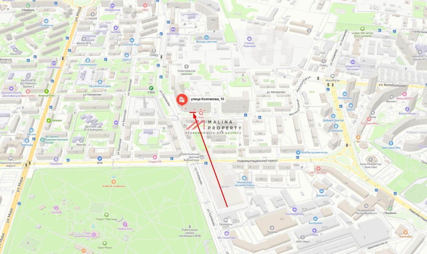 Аренда торгового помещения в ЖК "Комфортный квартал" 