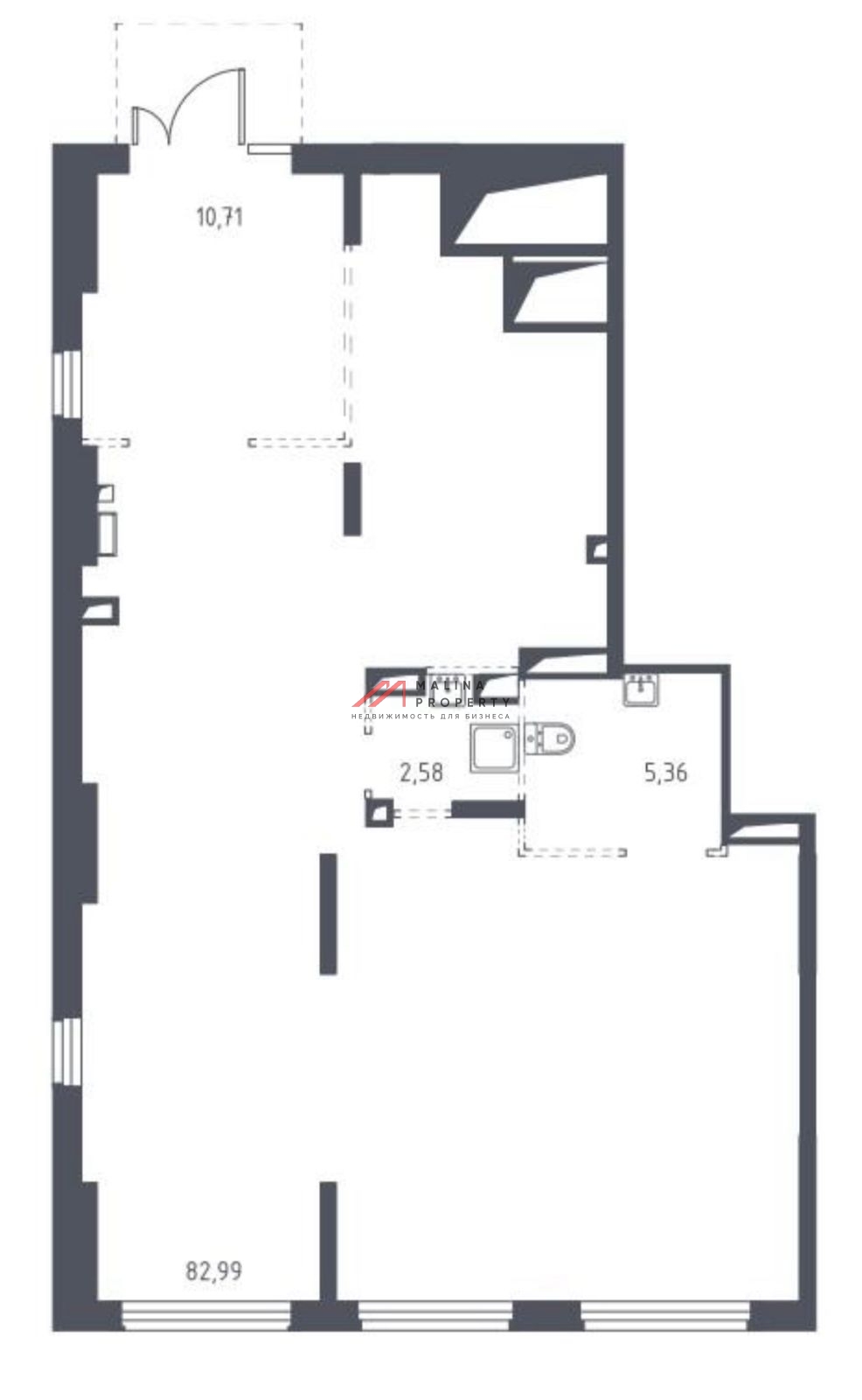 Аренда торгового помещения в ЖК "Остафьево" 