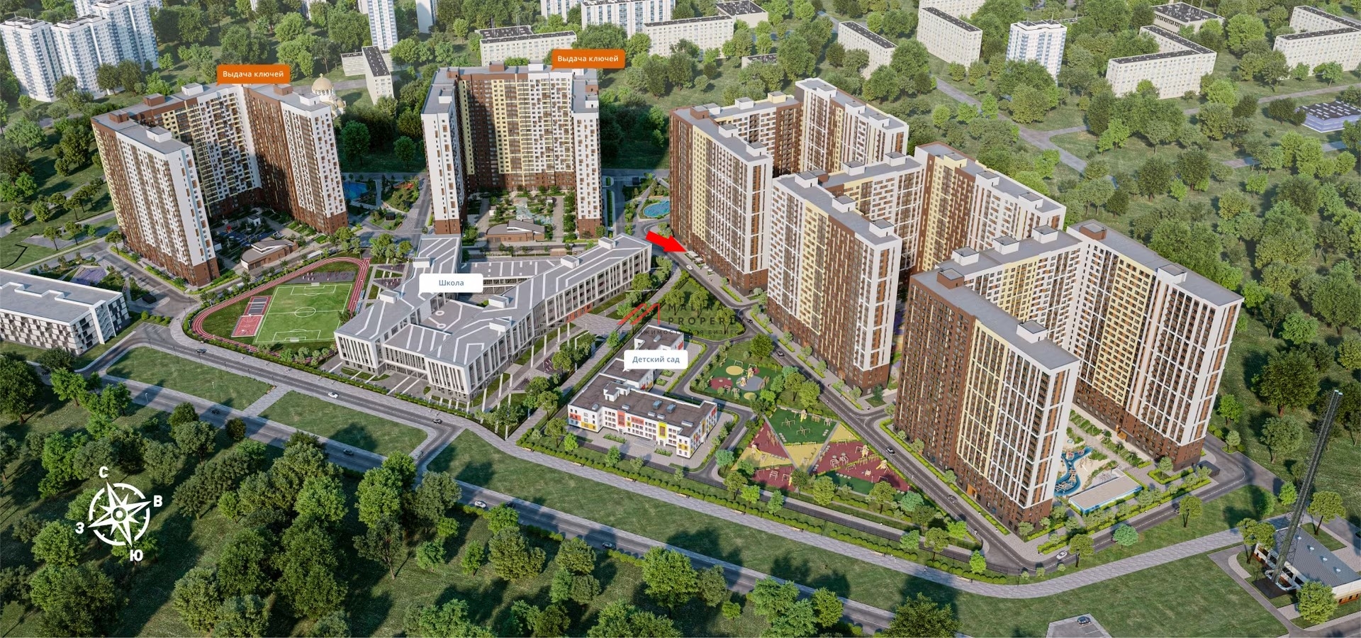 Аренда коммерческого помещения в ЖК 1-й Лермонтовский