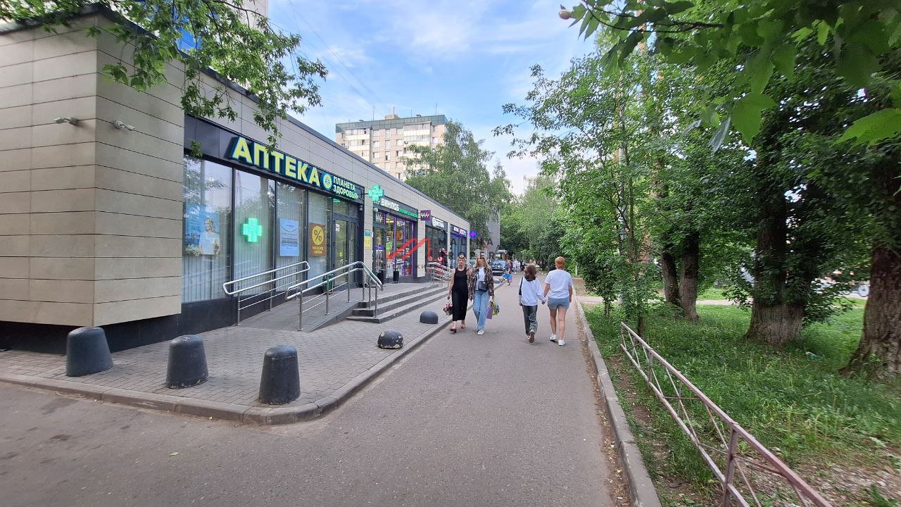 Продажа торгового помещения с арендатором аптека