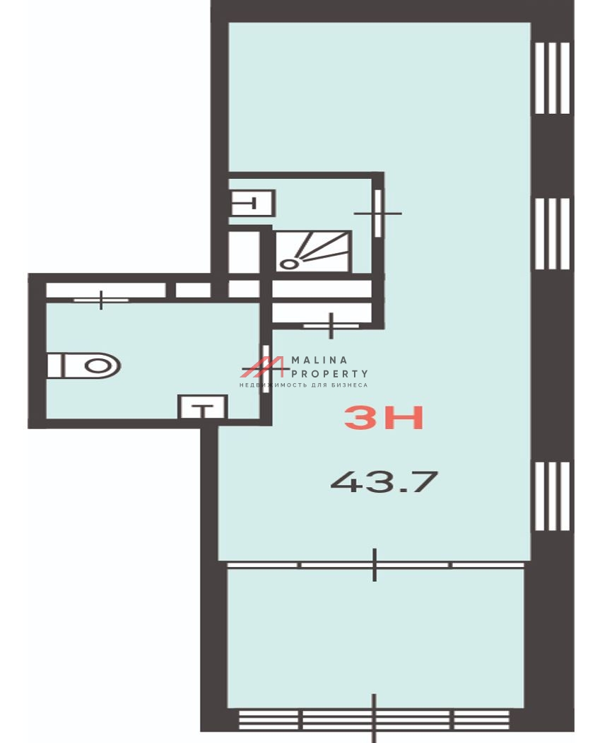 Аренда торгового помещения в новом доме на Щелковской