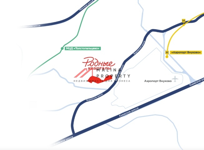 Аренда торгового помещения в ЖК Родные кварталы