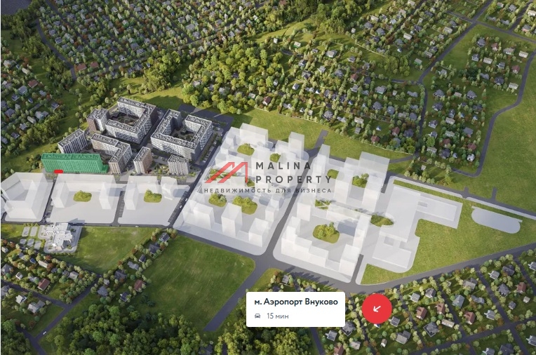 Аренда торгового помещения в ЖК Родные кварталы