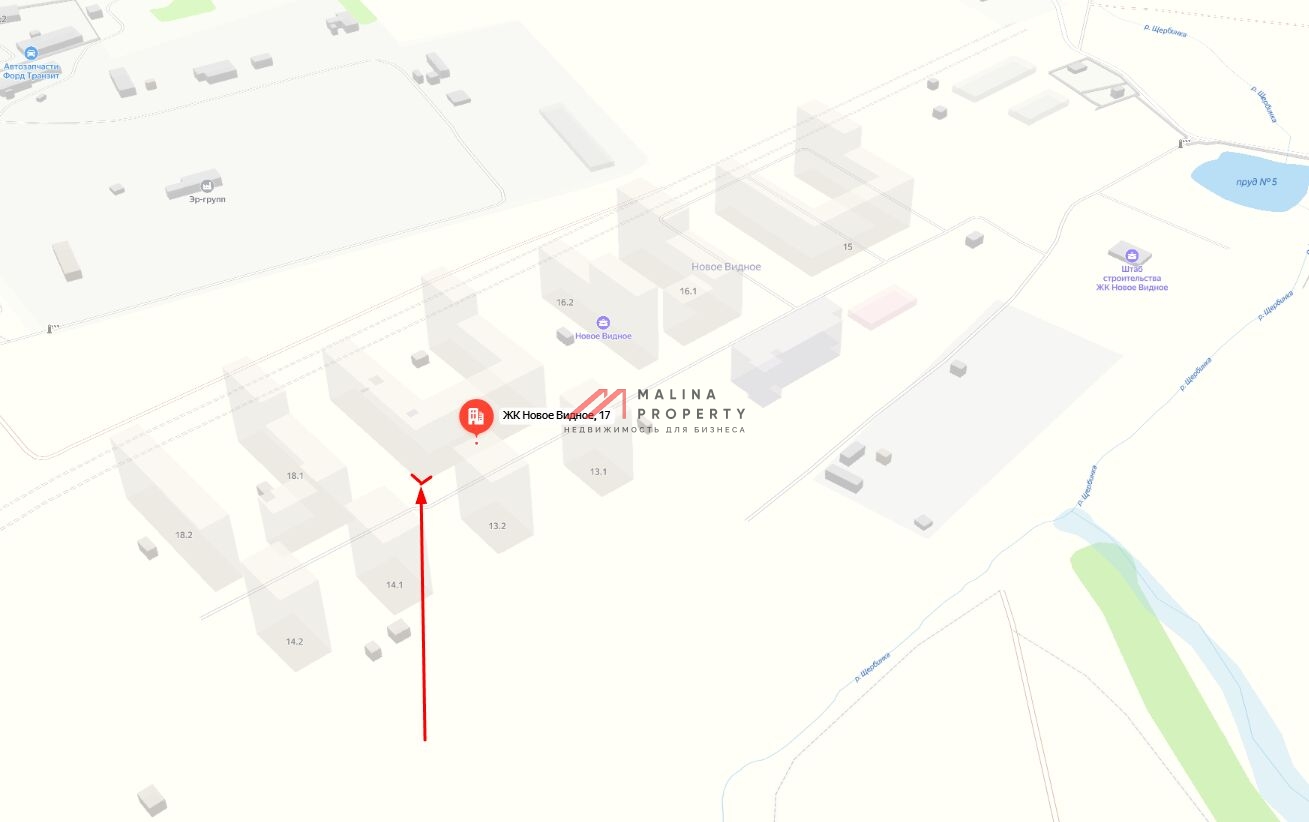 Продажа торгового помещения в ЖК Новое Видное