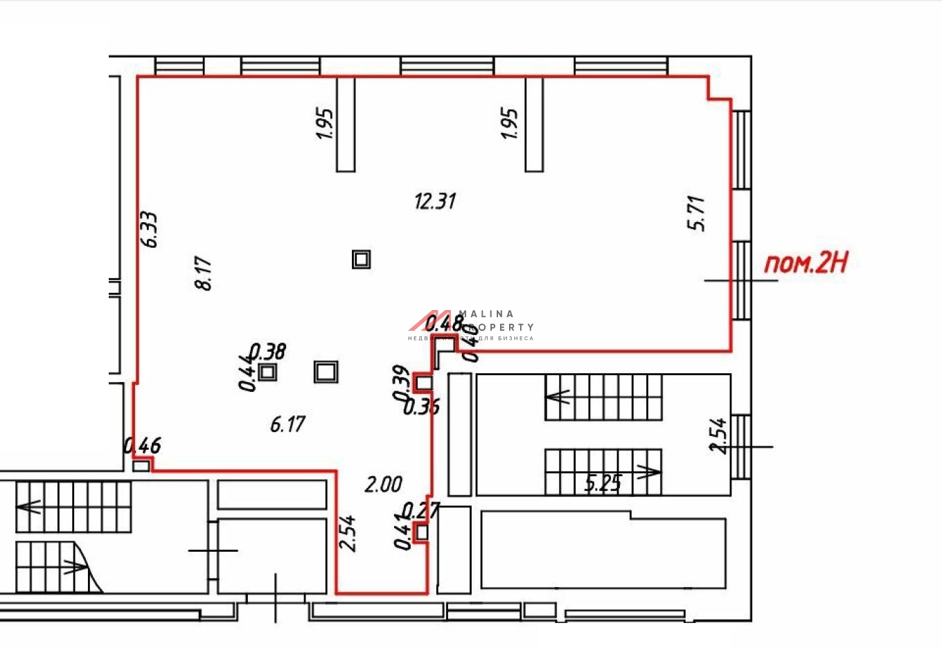 Аренда топового помещения в ЖК Большая Очаковская 2