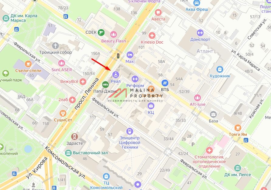 Продажа торгового помещения в Подольске