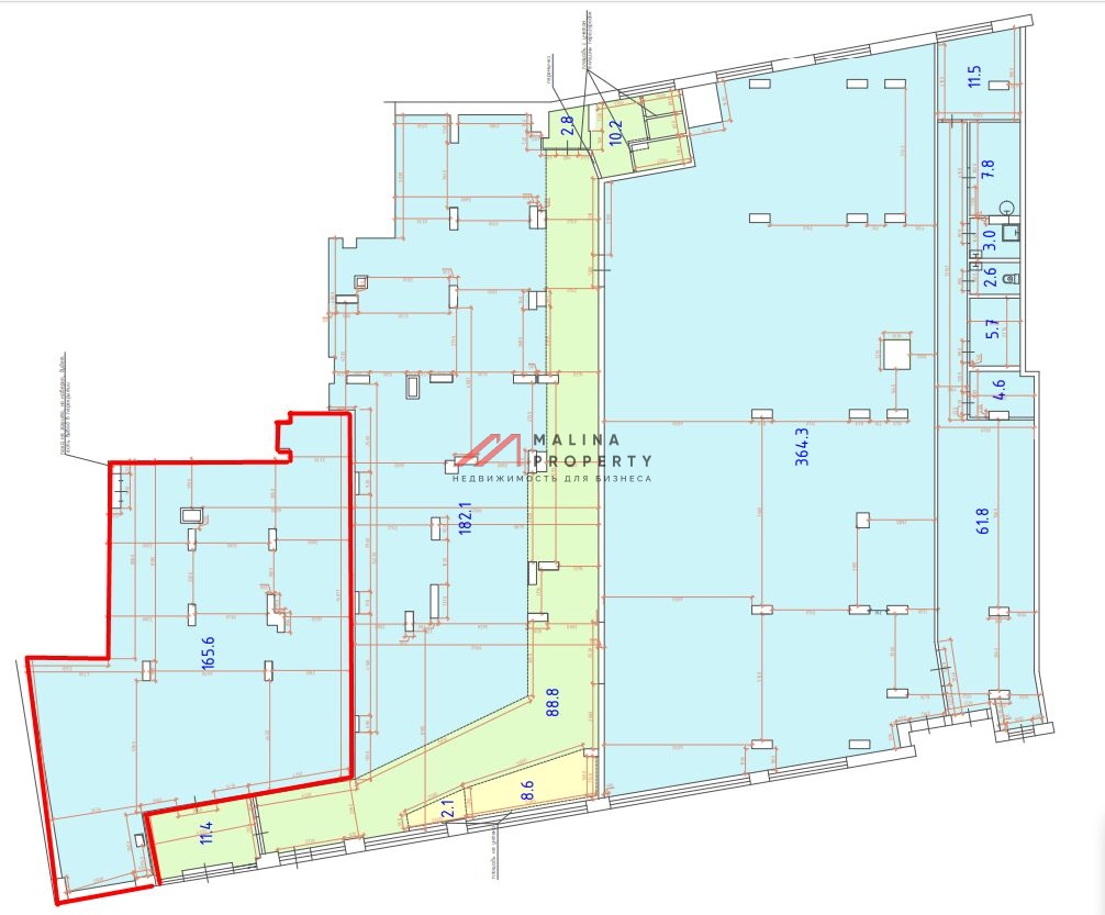 Аренда торгового помещения в ЖК Скандинавия
