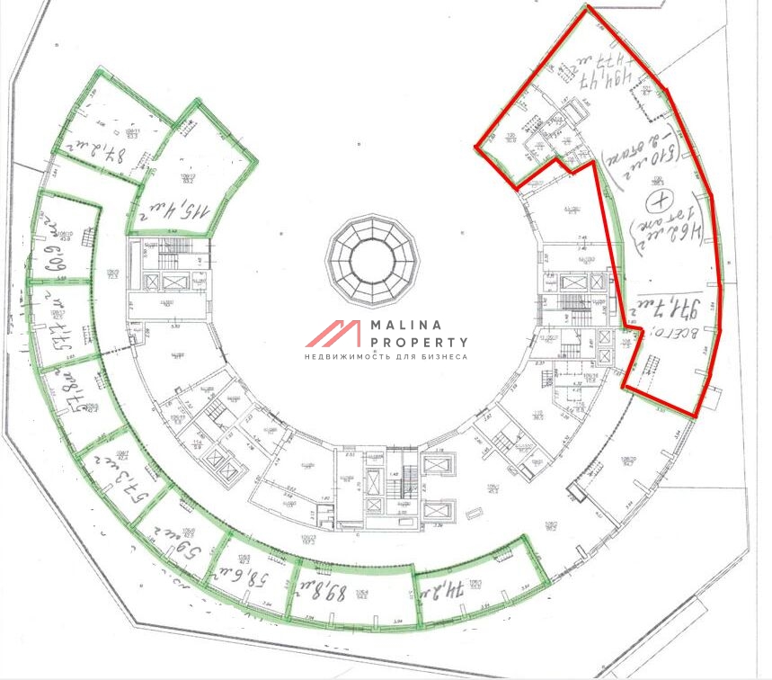 Продажа торгового помещения в ЖК Парк Рублево 