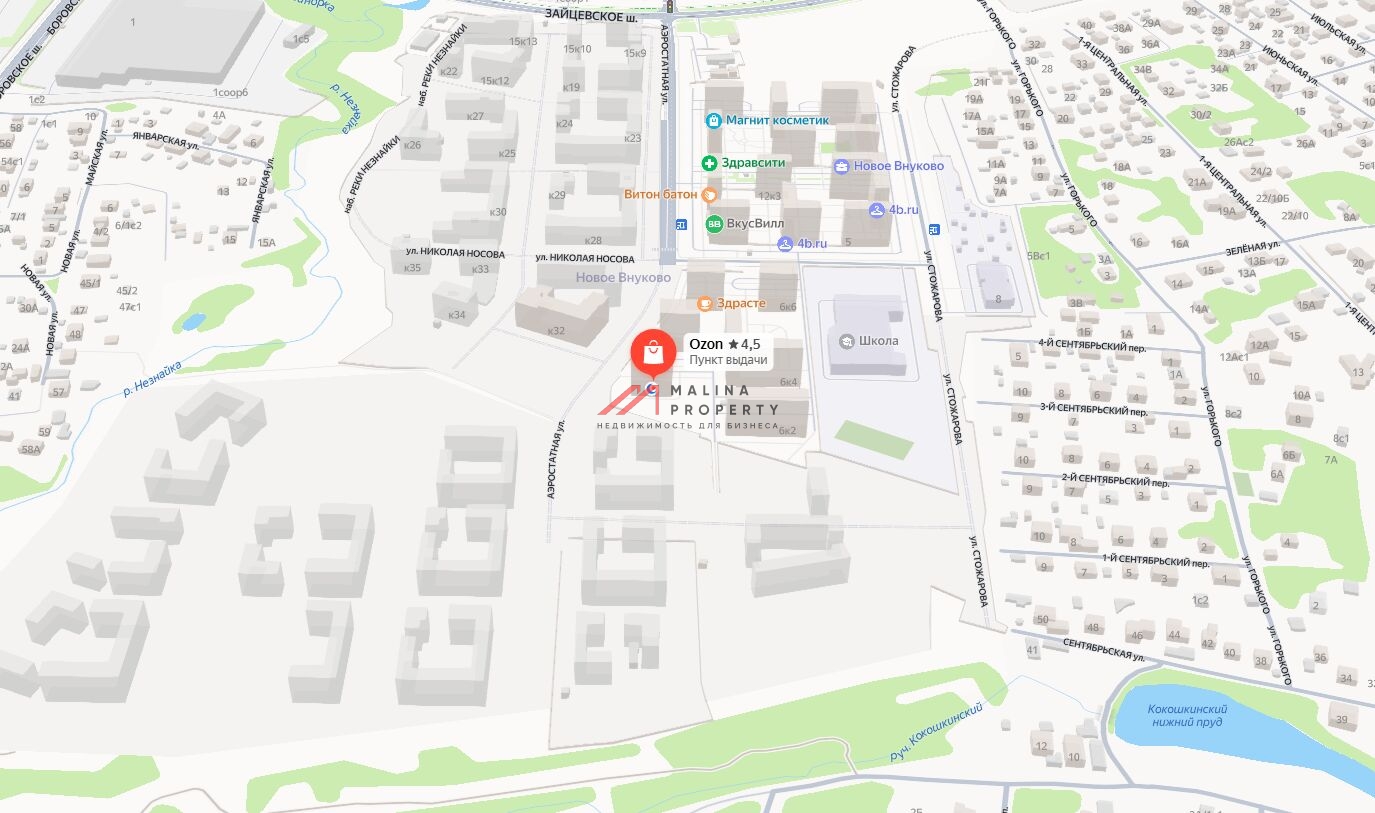 Продажа помещения в жилом комплексе Новое Внуково