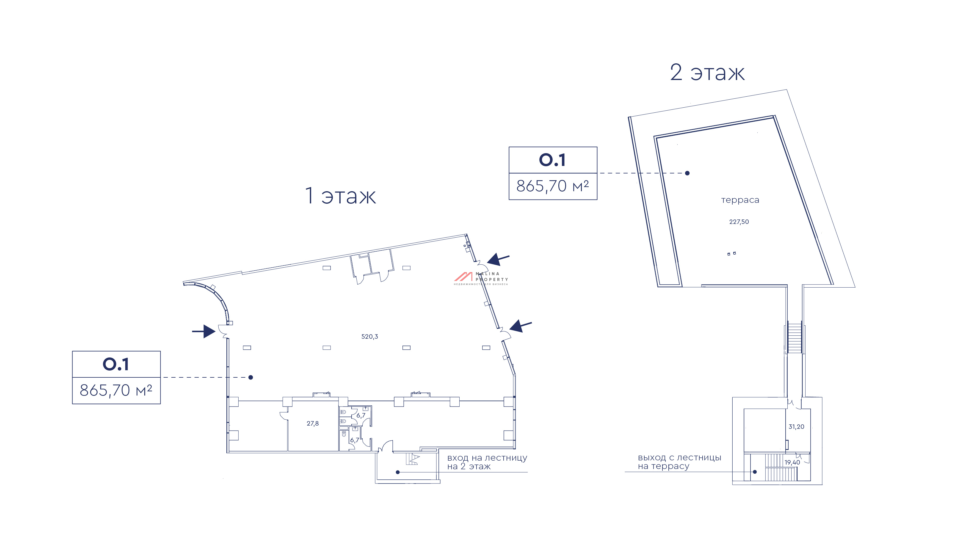 Продажа торгового помещения в ЖК Мираполис