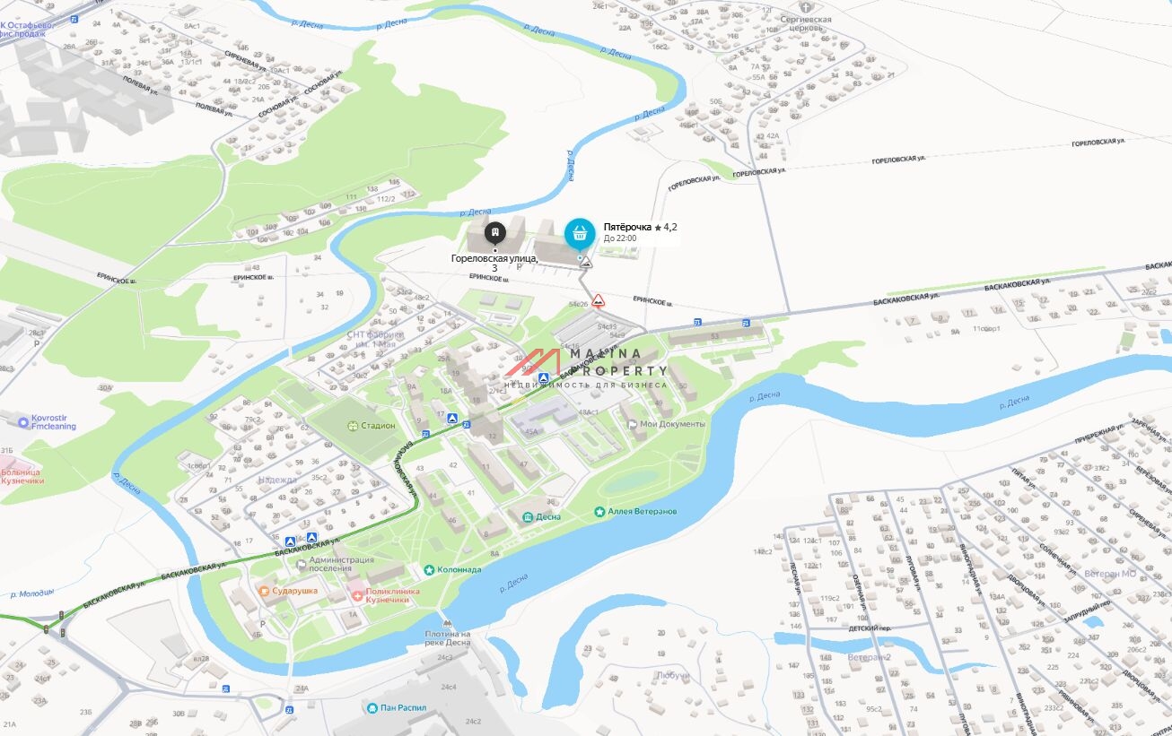 Продажа торгового помещения с арендатором Пятёрочка