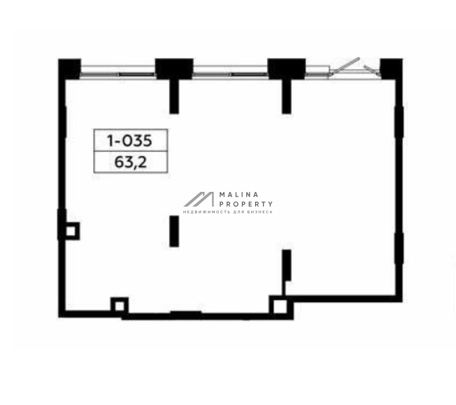 Аренда торгового помещения в ЖК "Бунинские кварталы"