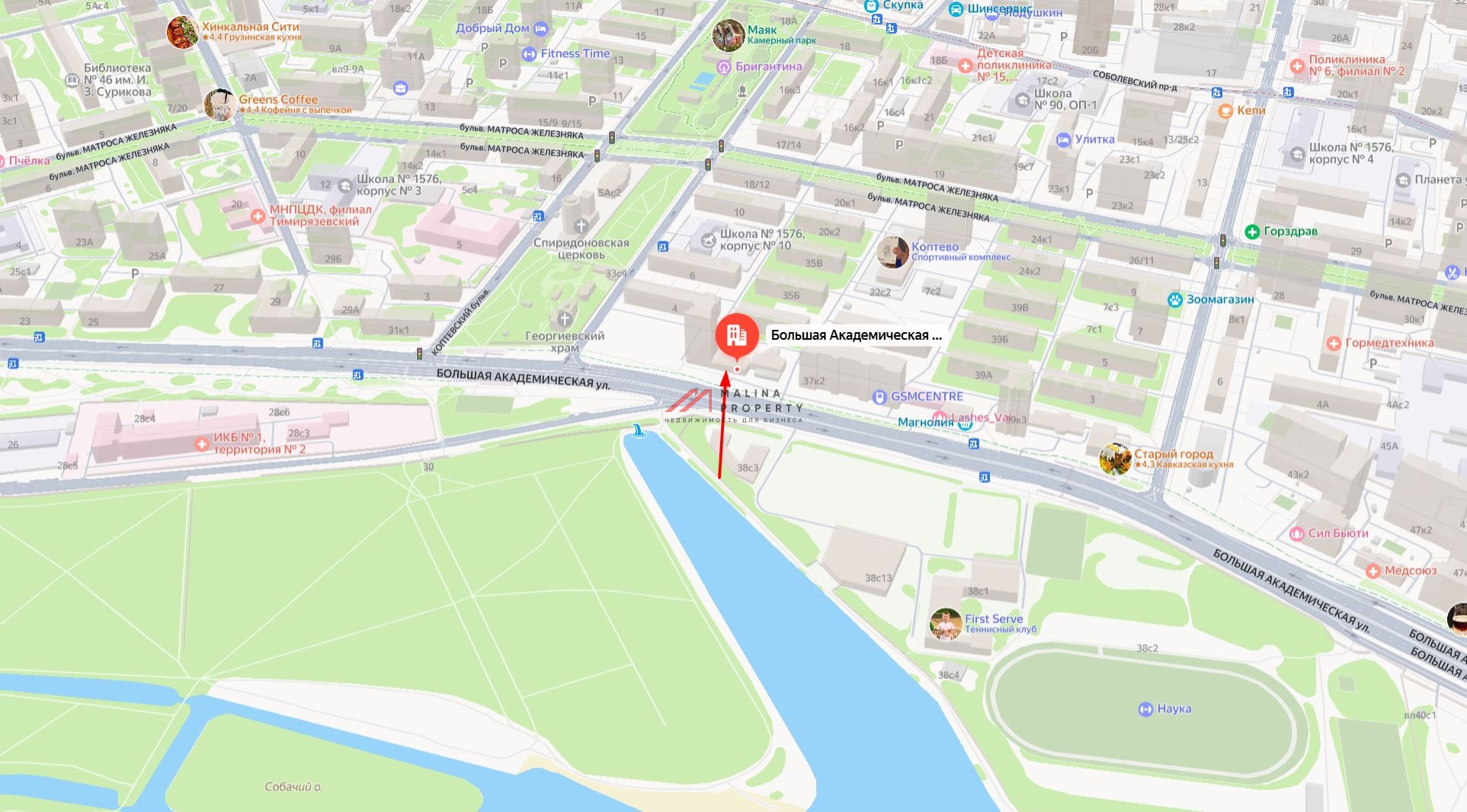 Продажа здания с арендатором Дикси