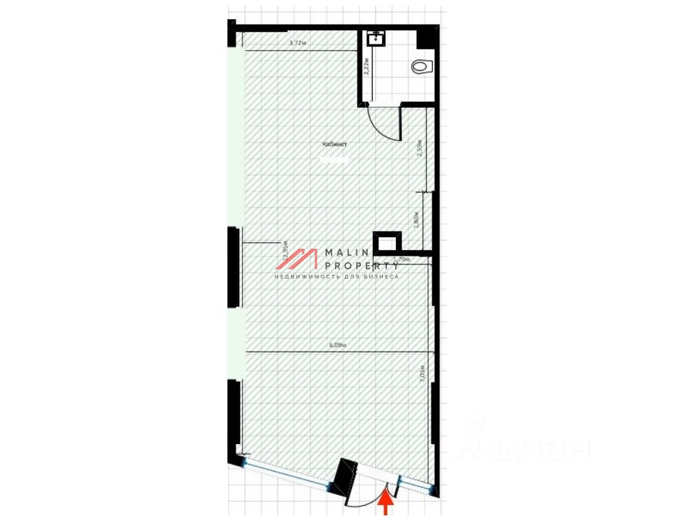 Продажа торгового помещения в ЖК "Спутник"