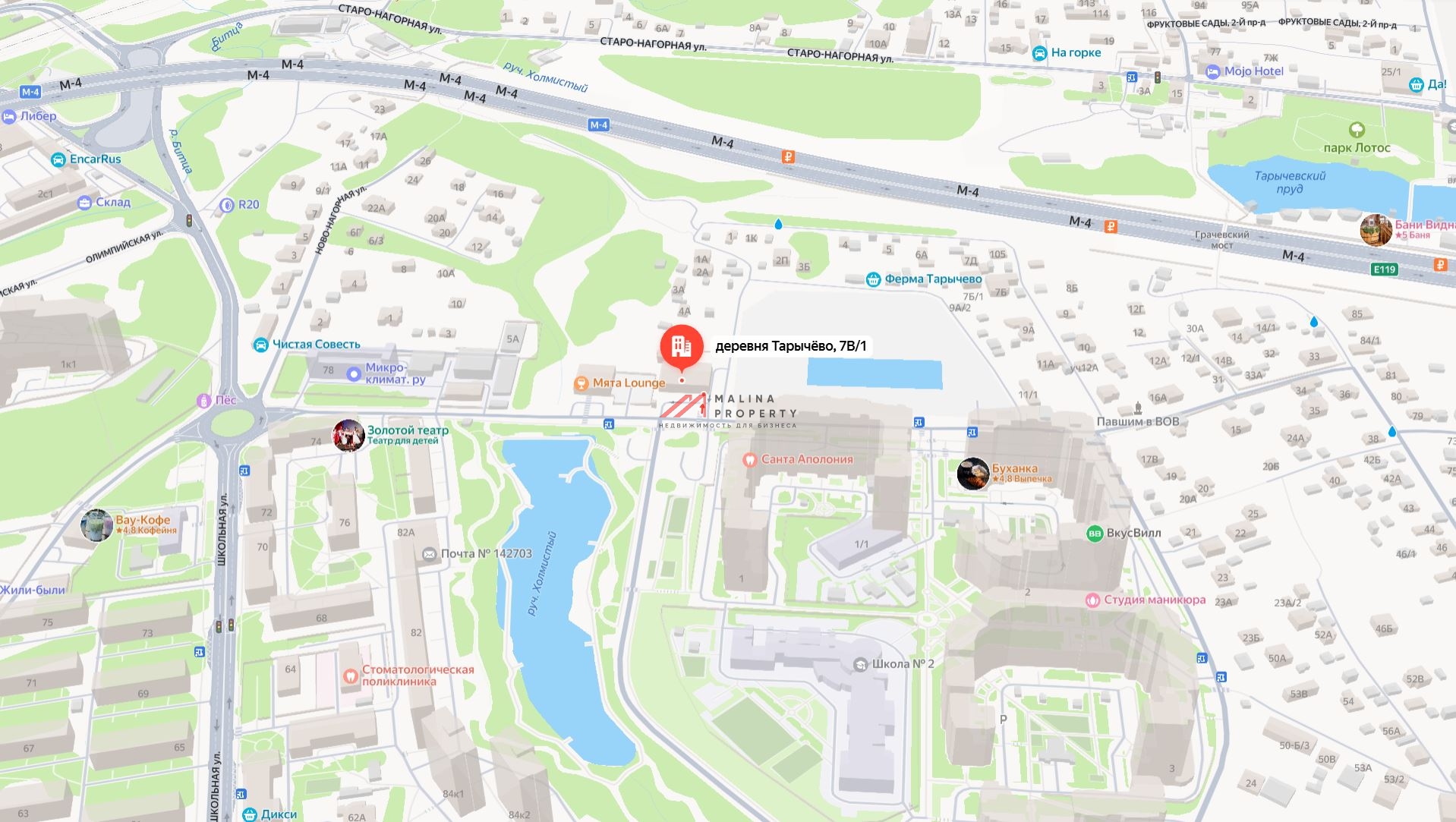 Продажа торгового здания с арендаторами  в г. Видное