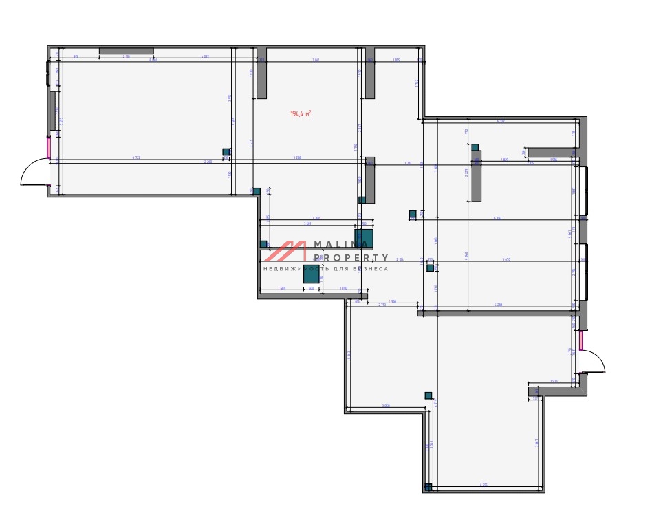 Аренда торгового помещения в ЖК "Матвеевский парк"