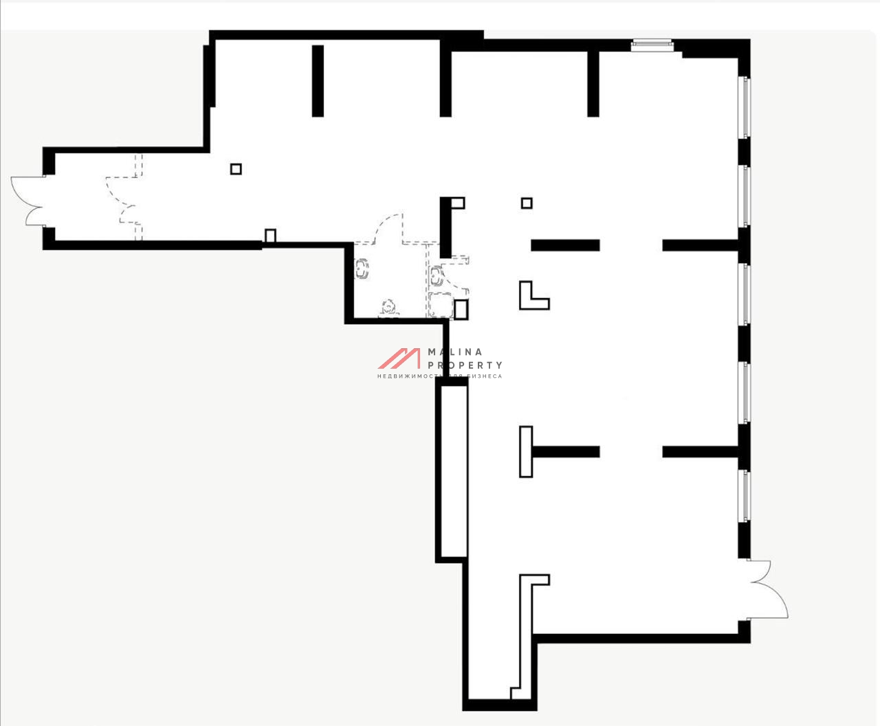 Аренда торгового помещения ЖK Ютаново