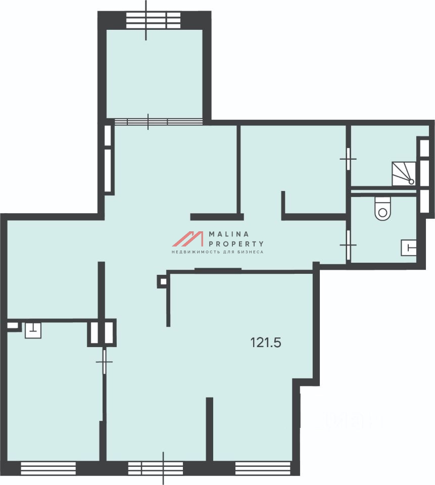 Продажа торгового помещения в новом доме 
