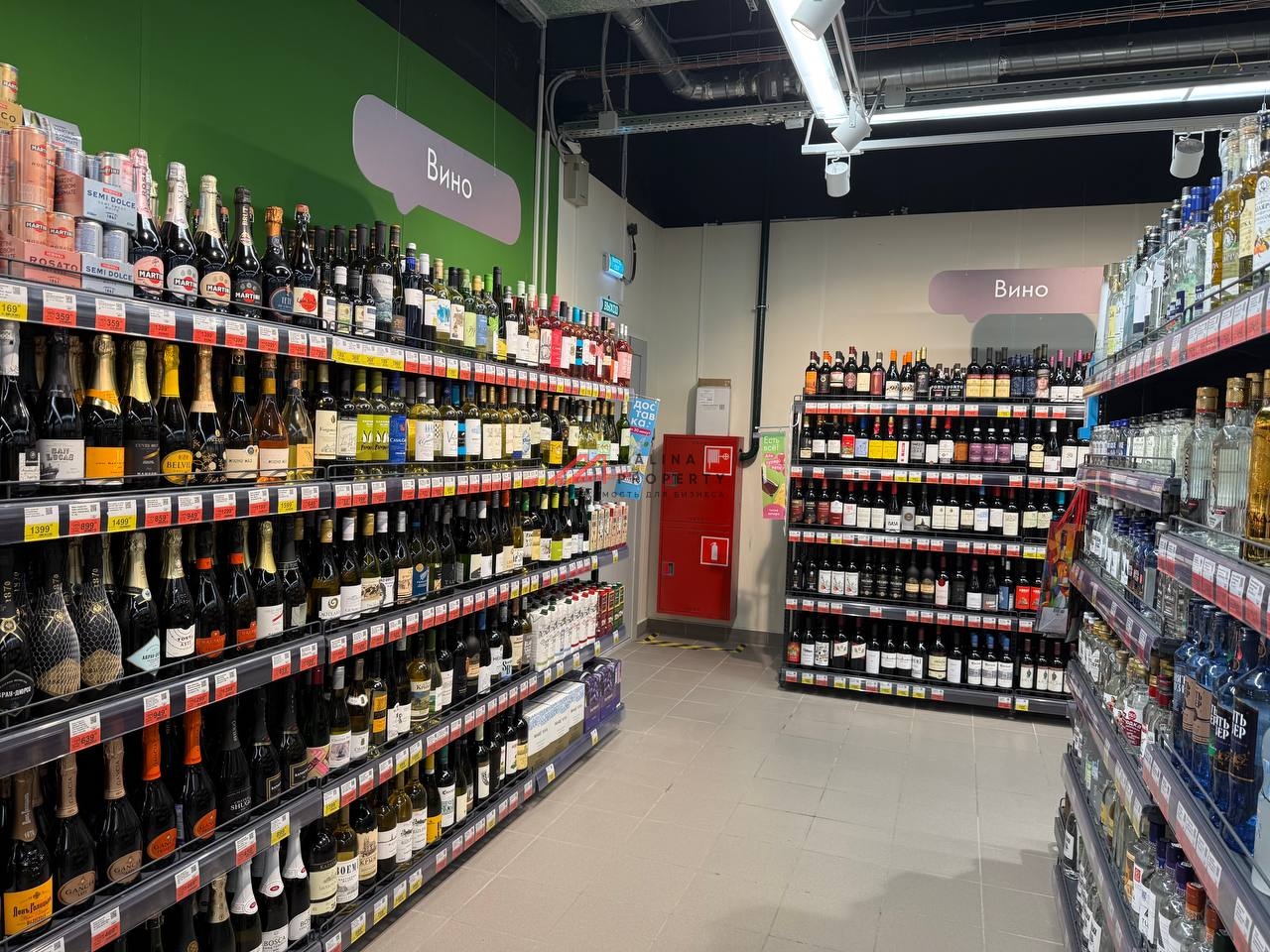 Продажа помещения с арендатором "Супер Лента"