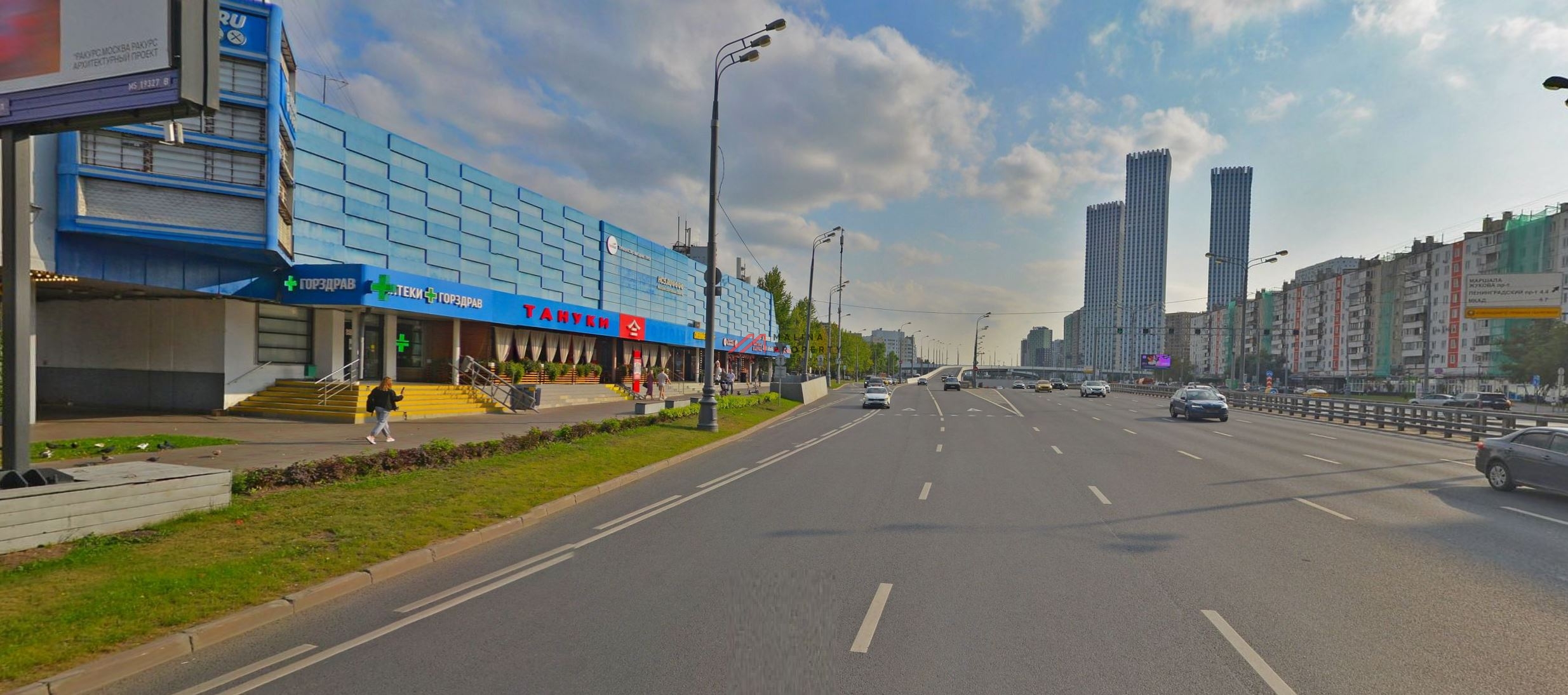 Аренда торгового помещения у метро Октябрьское поле
