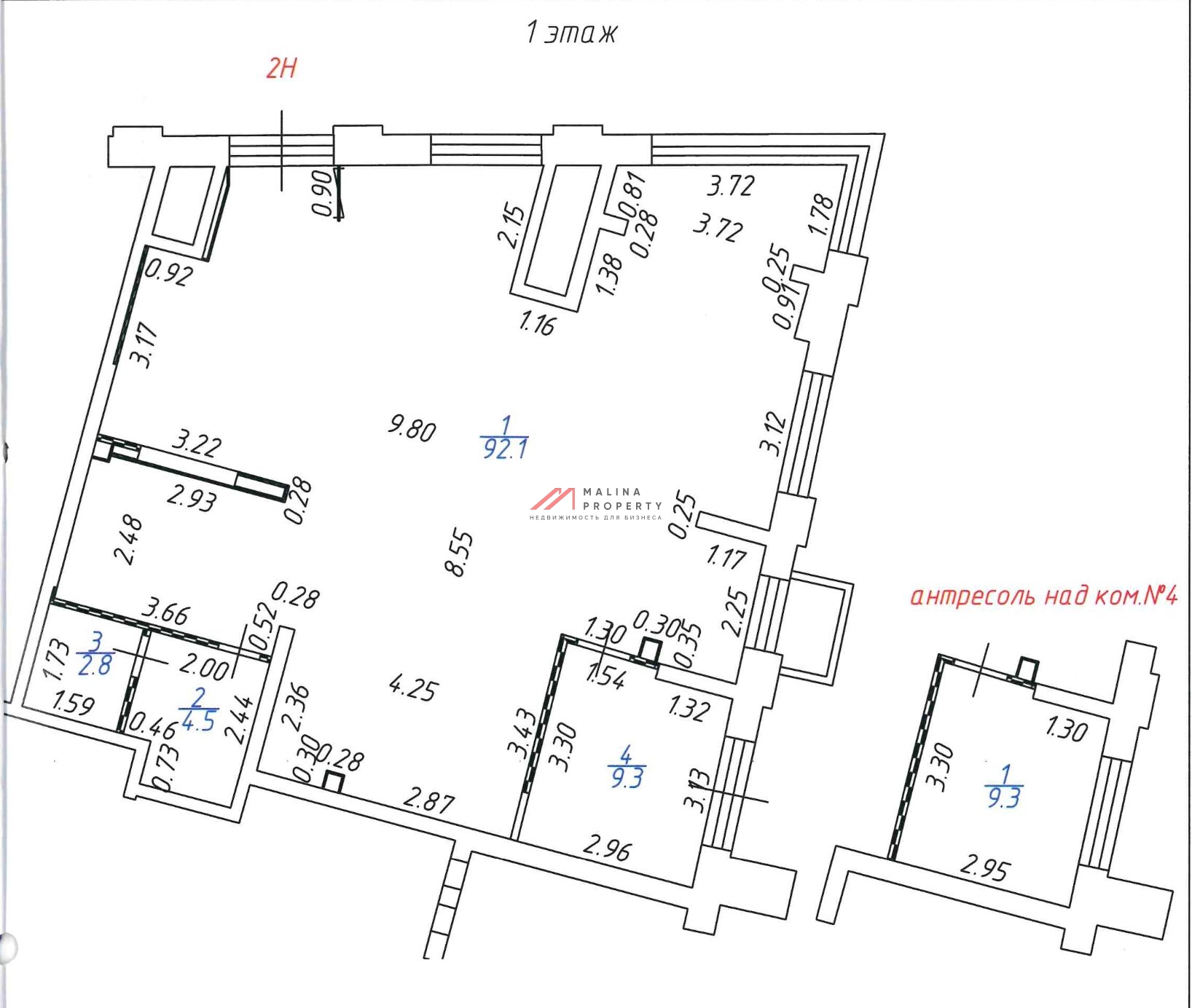 Аренда помещения в ЖК Кутузов град 2