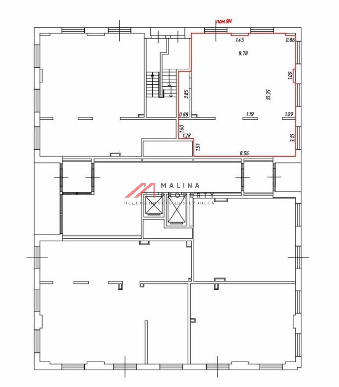 Продажа торгового помещения с арендатором аптека
