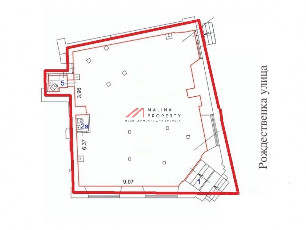 Продажа помещения с арендатором у метро Кузнецкий мост 