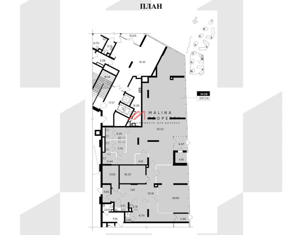 Аренда торгового помещения в ЖК Foriver