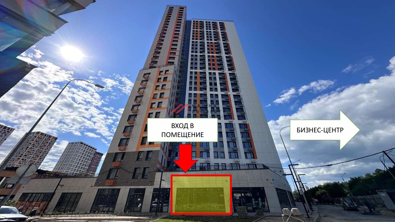 Аренда торгового помещения в ЖК Спутник