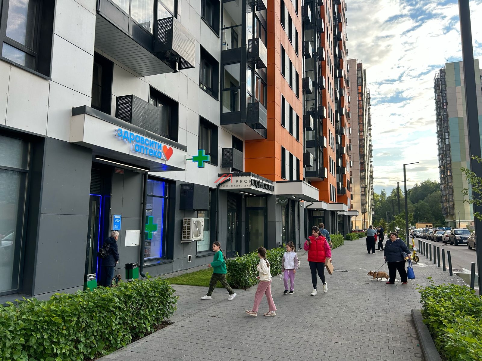Помещение с сетевой аптекой в ЖК Митинский лес