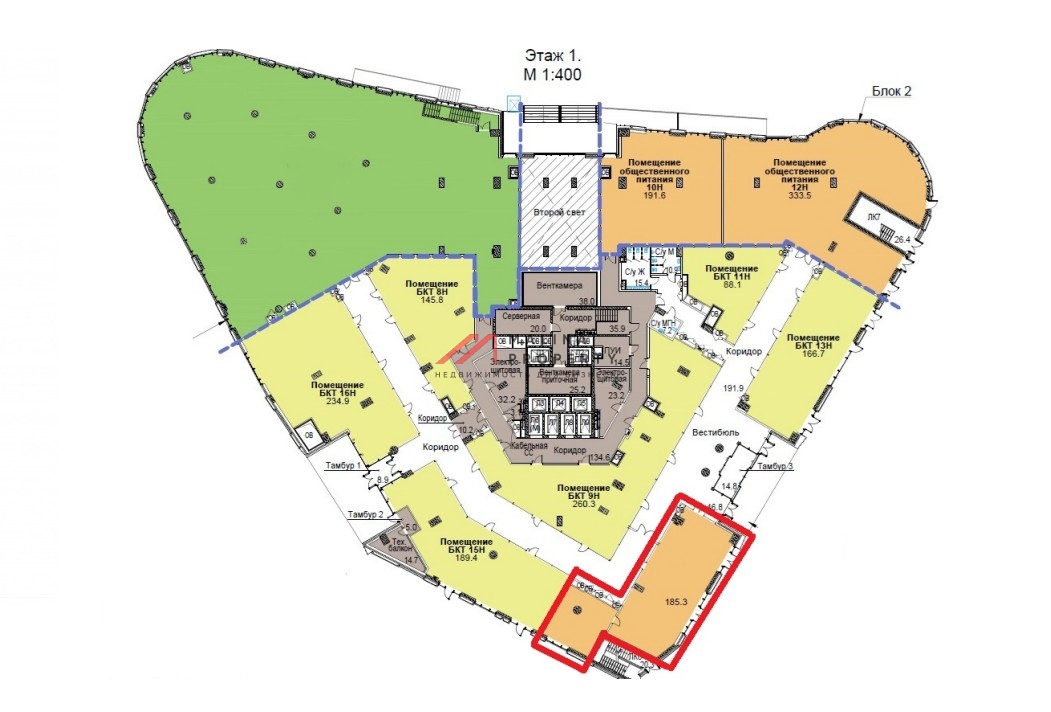 Продажа торгового помещения в жилом комплексе Full House