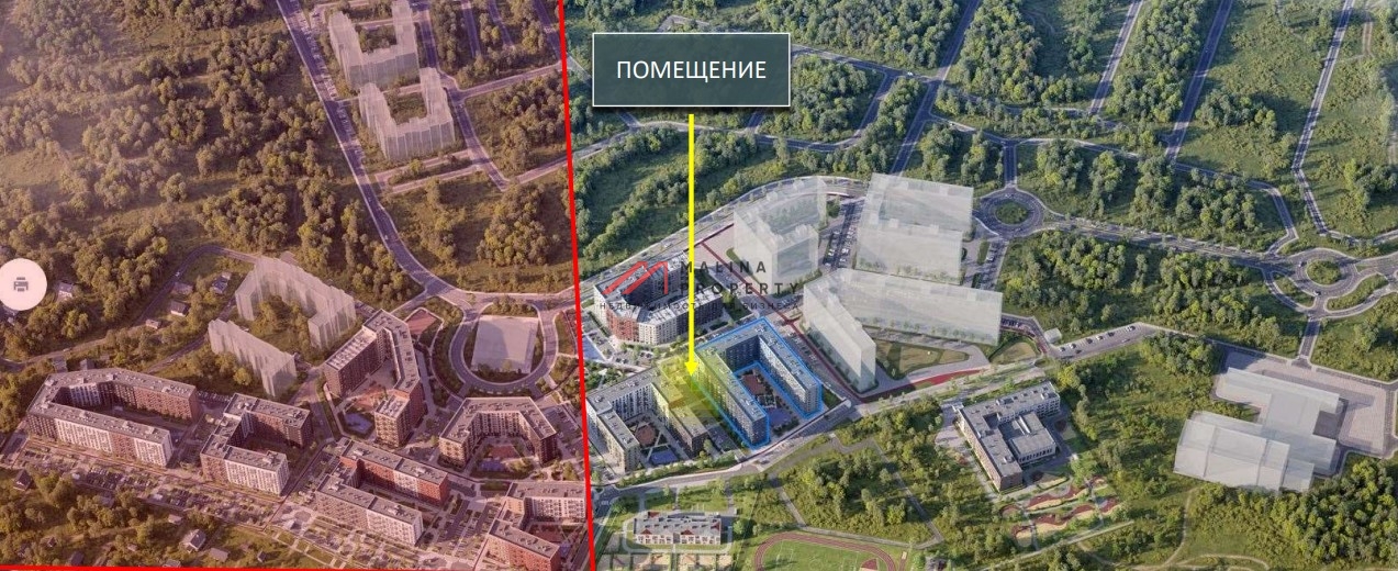 Продажа торгового помещения в ЖК "Рублевские Кварталы"