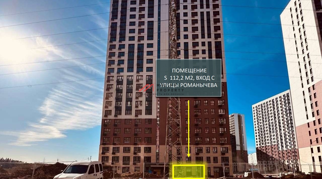 Продажа торгового помещения в ЖК Новоград Павлино