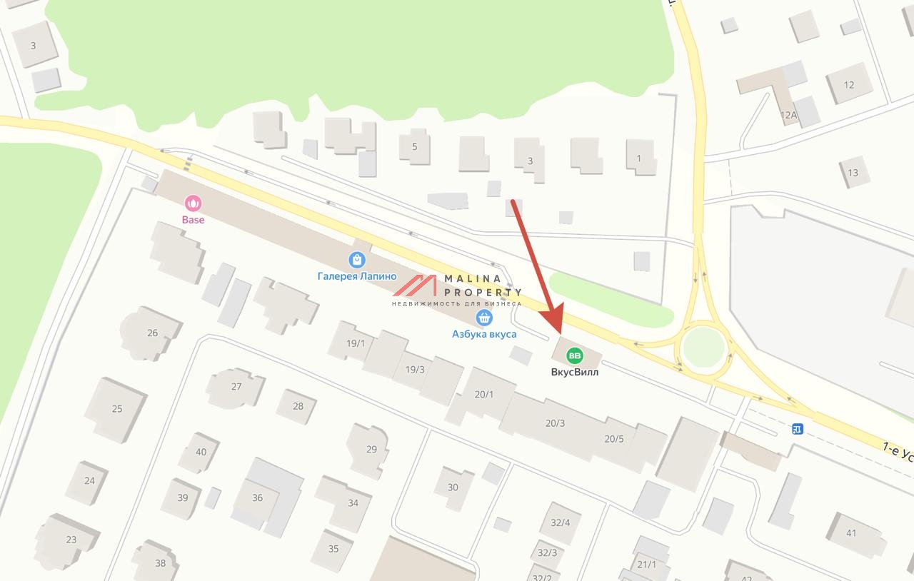 Продажа торгового здания в Лапино