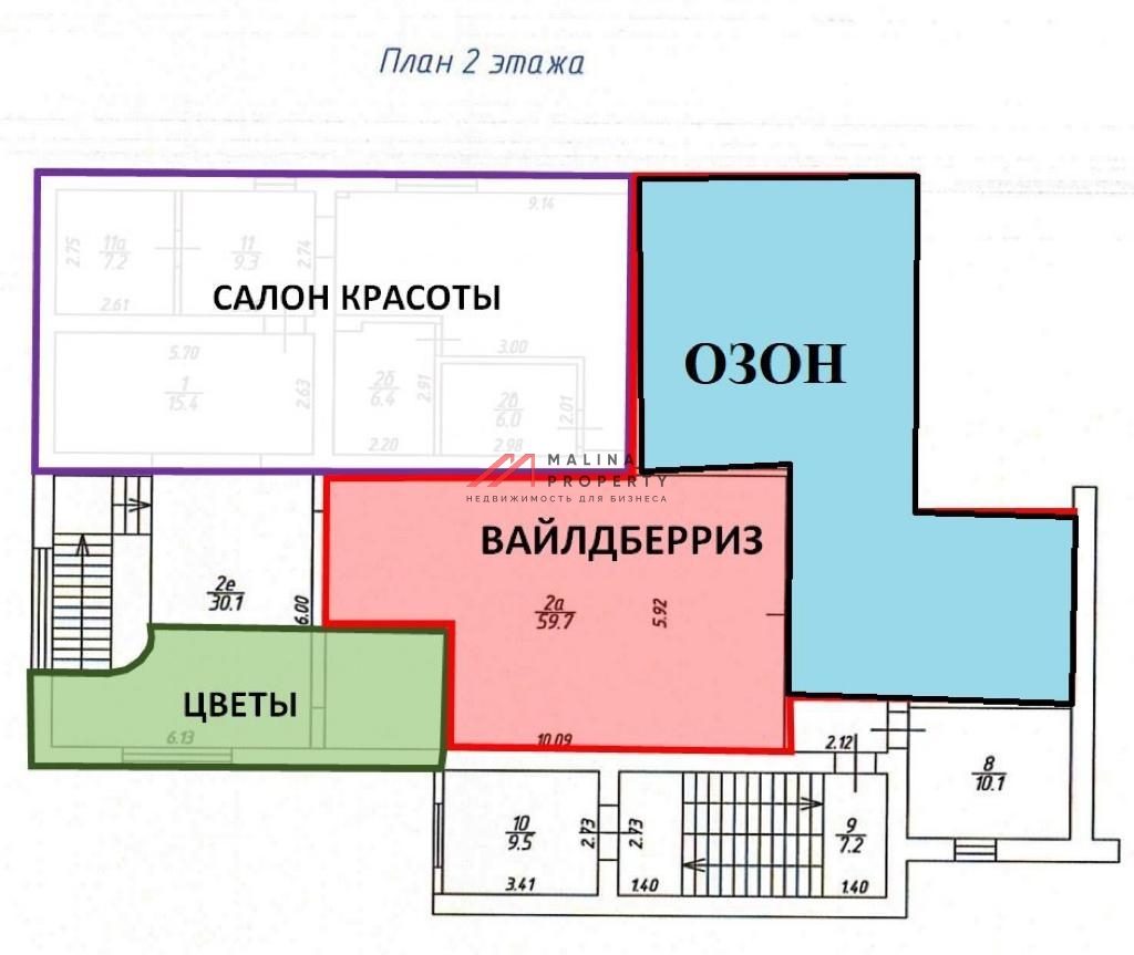 Продажа помещения с арендаторами на Речном вокзале