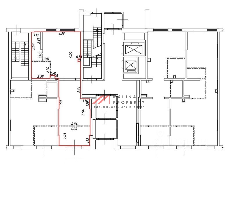 Продажа торгового помещения в ЖК "2-й Нагатинский"  