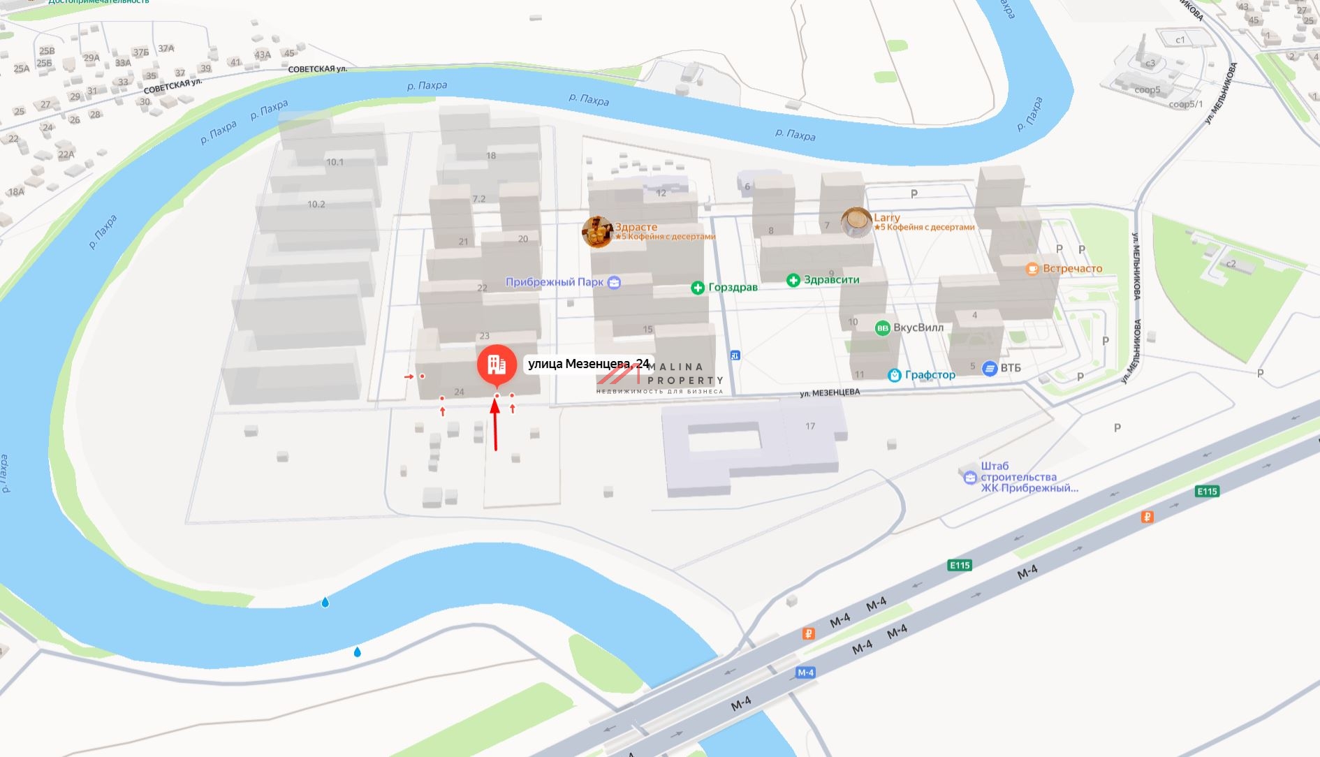 Продажа торгового помещения в ЖК Прибрежный парк