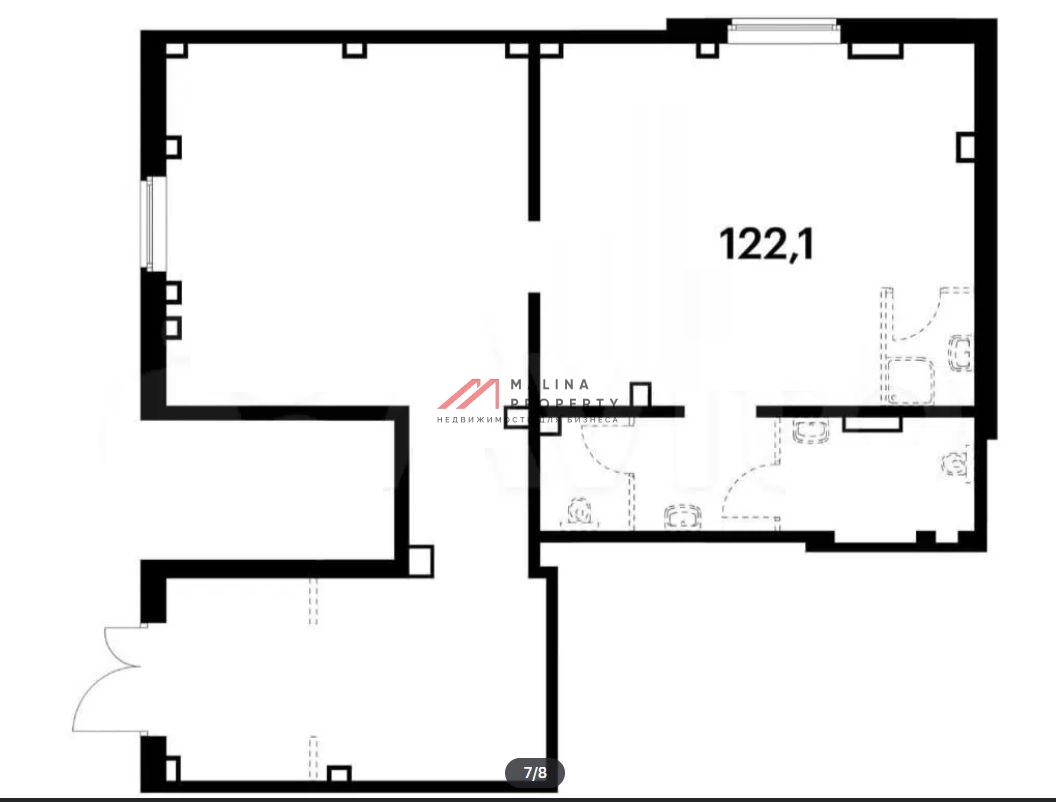 Аренда торгового помещения с арендатором в Бутово