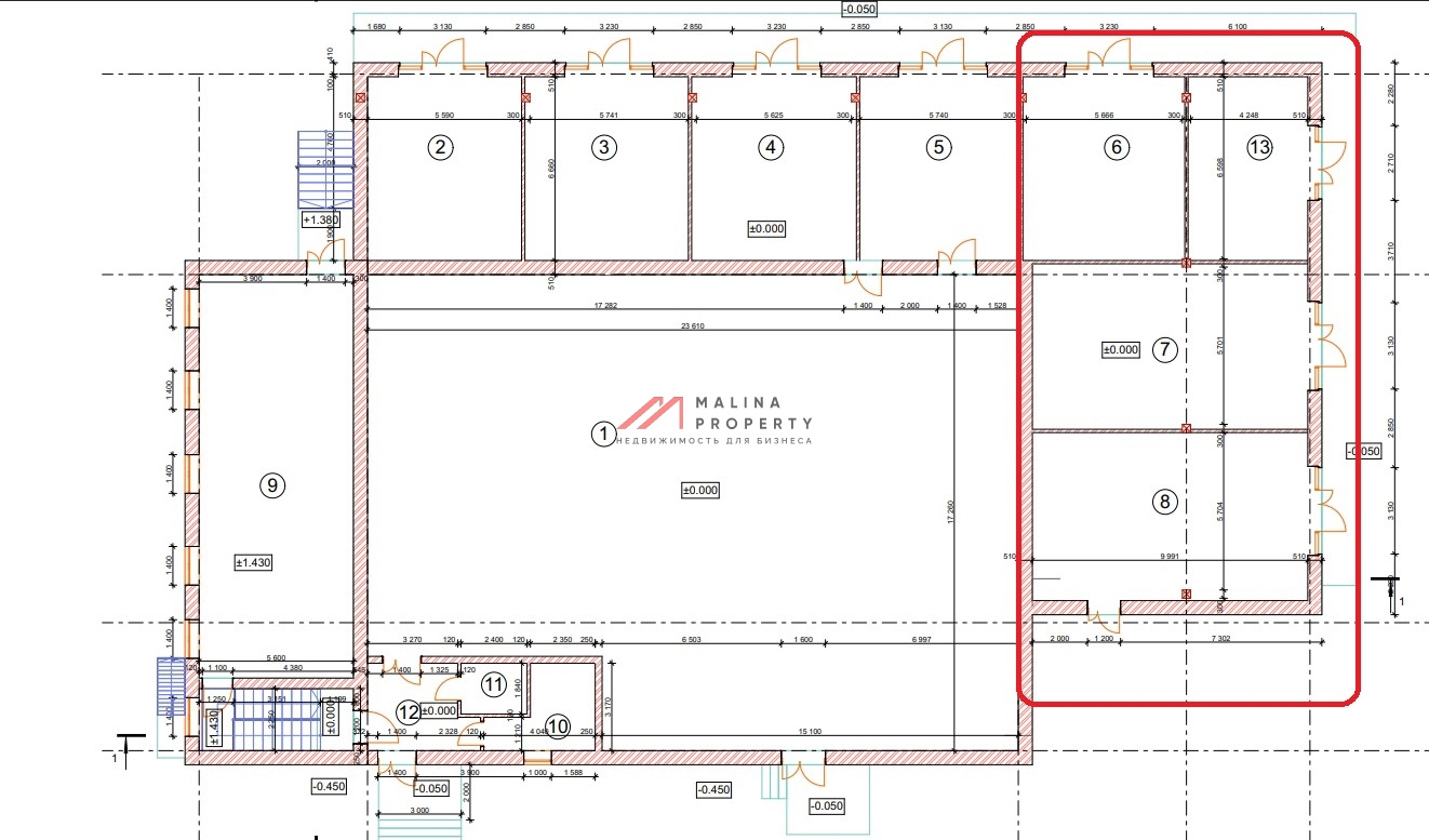Продажа торгового здания с арендаторами в Пушкино